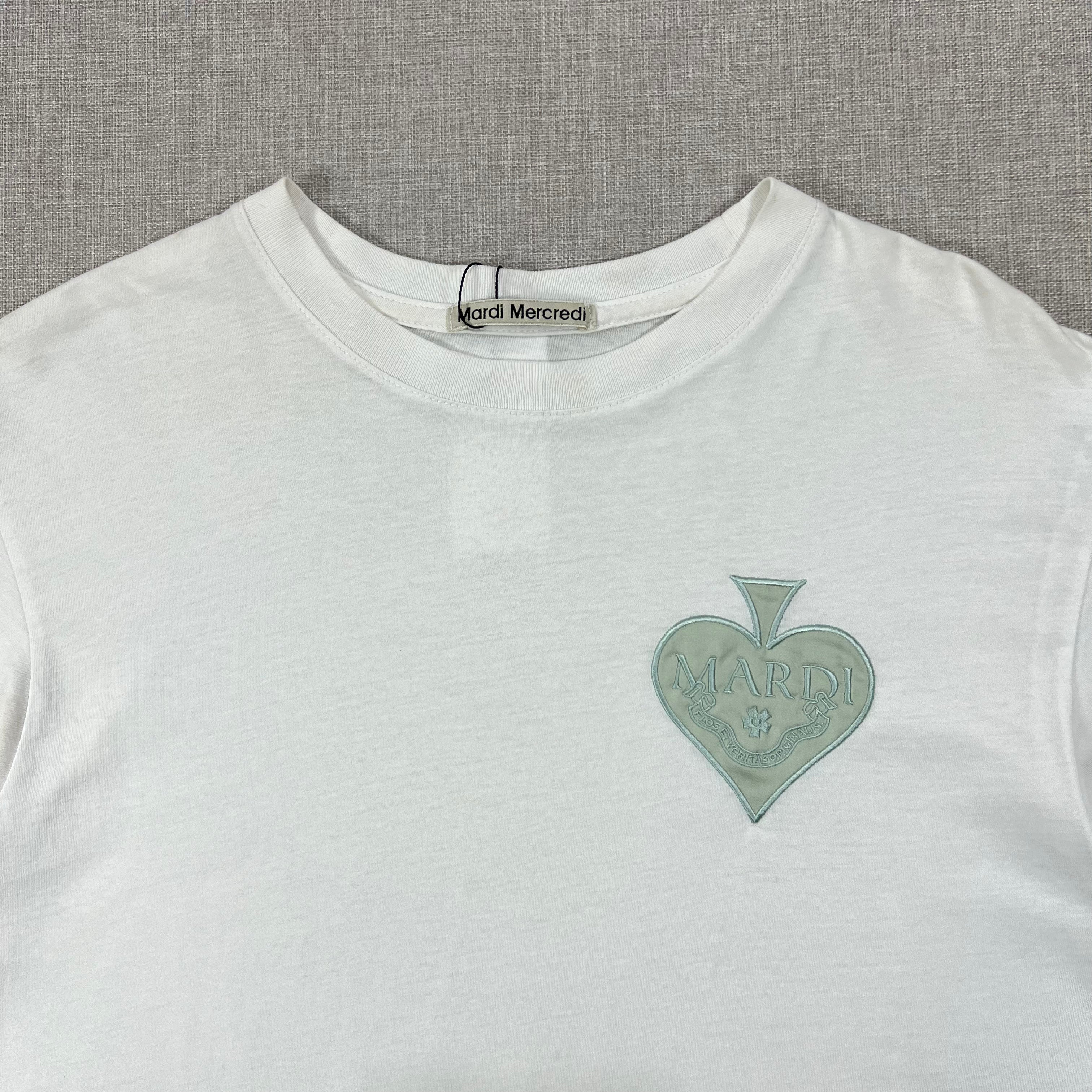 MARDI MERCREDI SATIN SPADE TEE