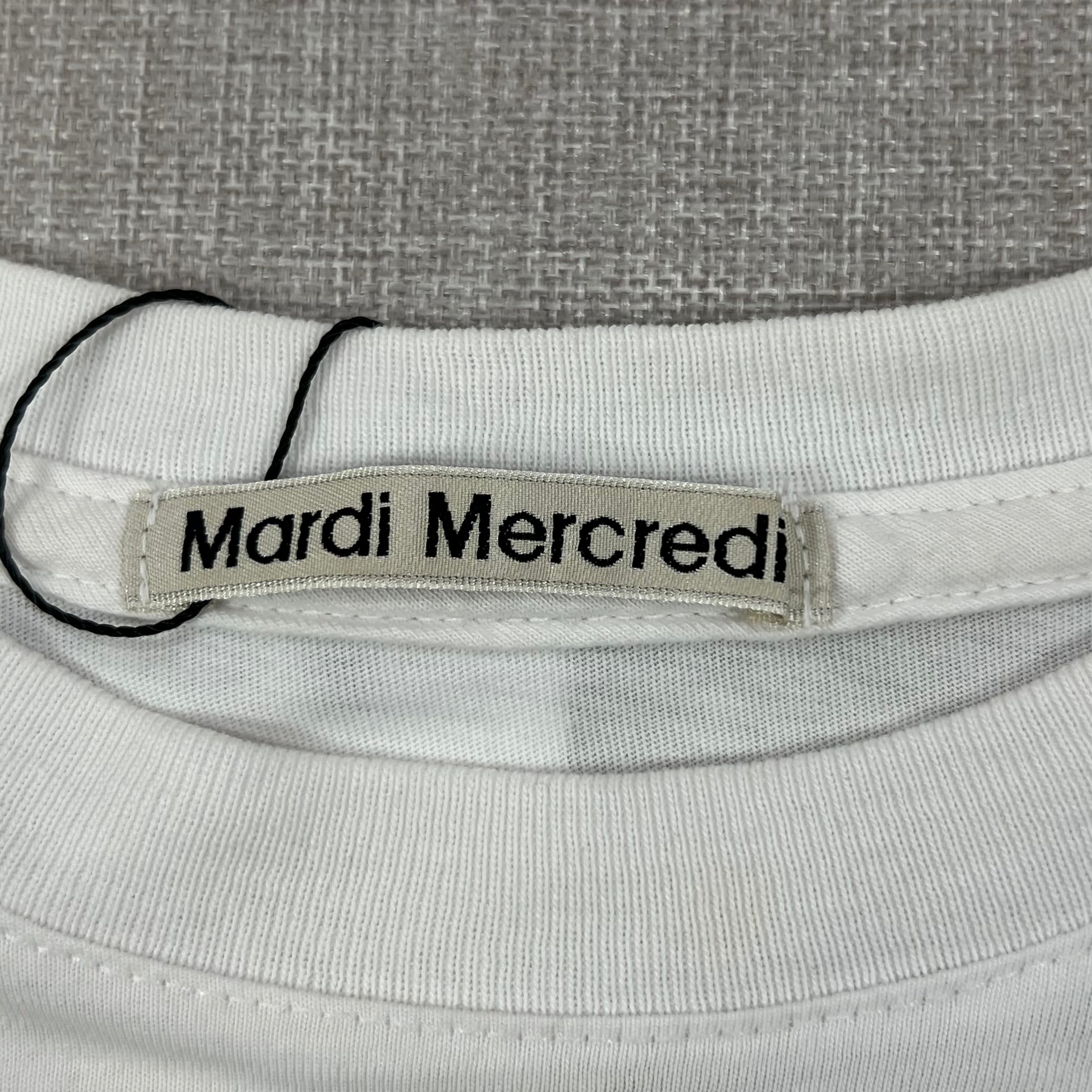 MARDI MERCREDI SATIN SPADE TEE