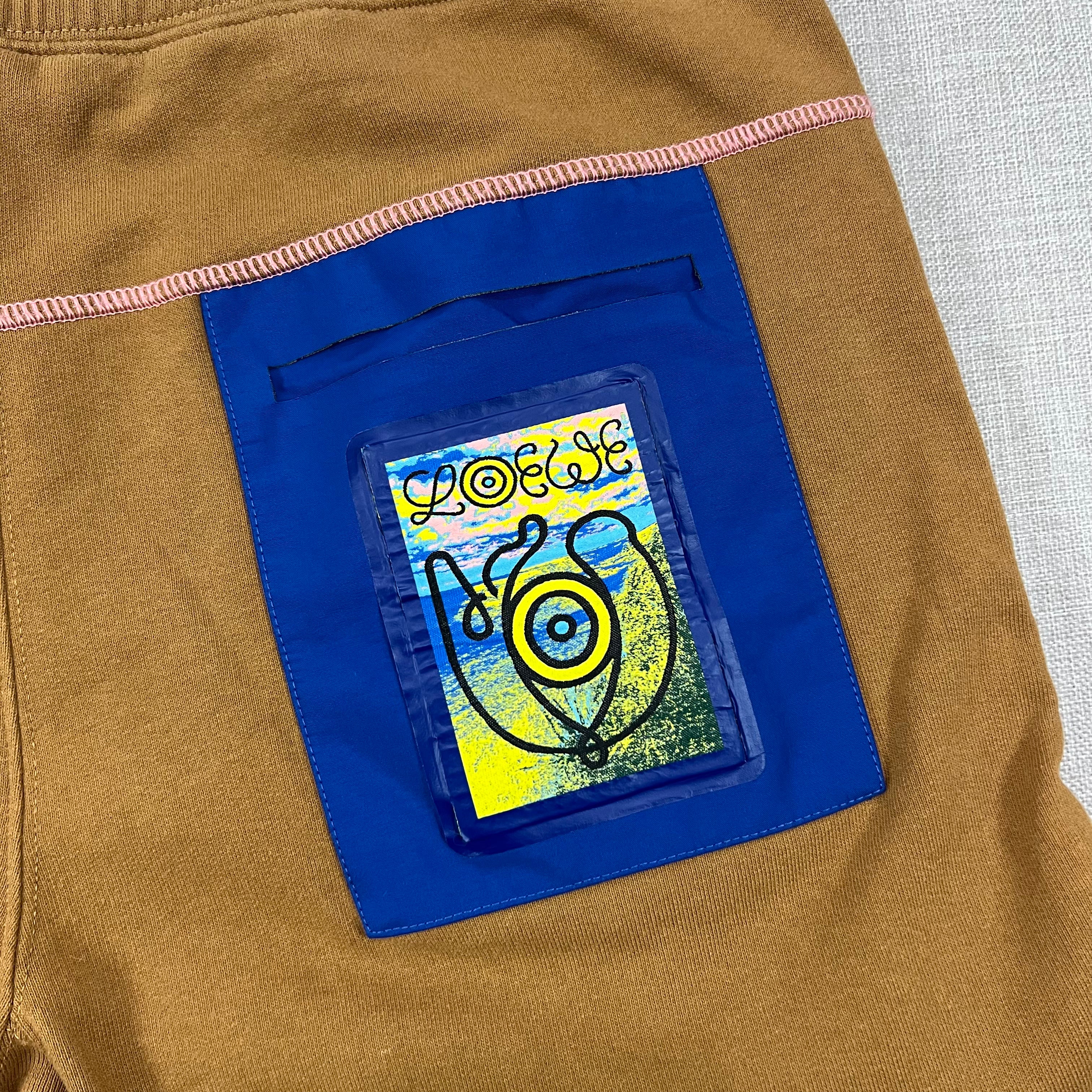 LOEWE BACK LOGO PATCH SHORTS