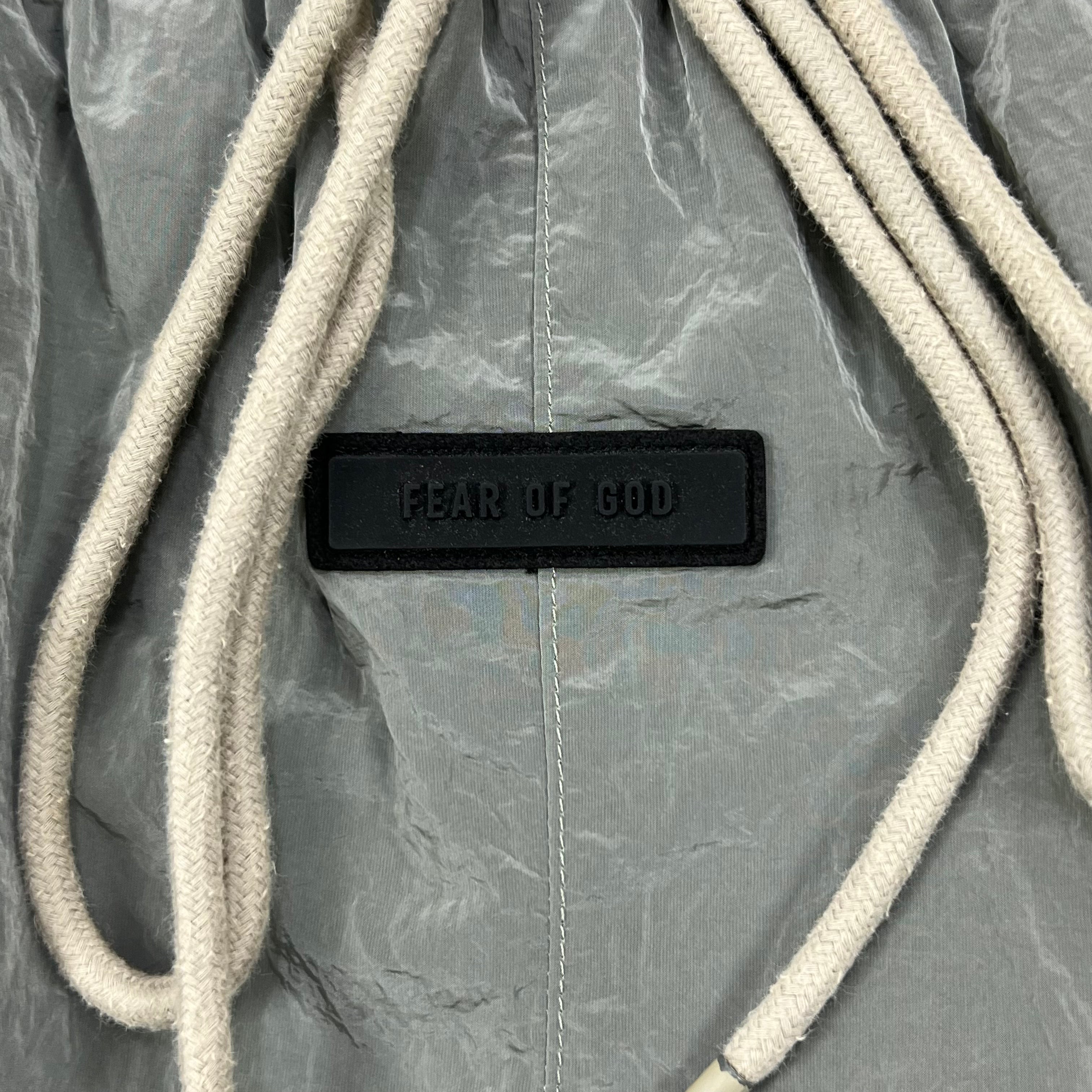 FEAR OF GOD ESSENTIALS CRINKLED NYLON SHORTS
