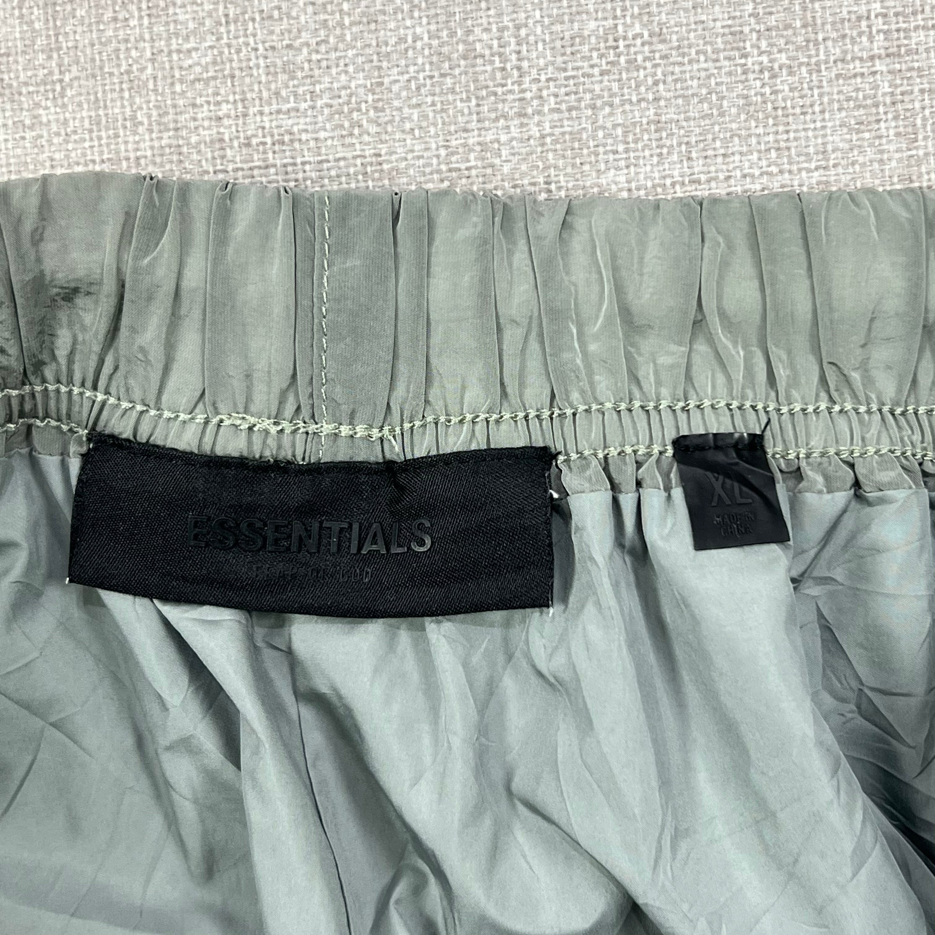 FEAR OF GOD ESSENTIALS CRINKLED NYLON SHORTS
