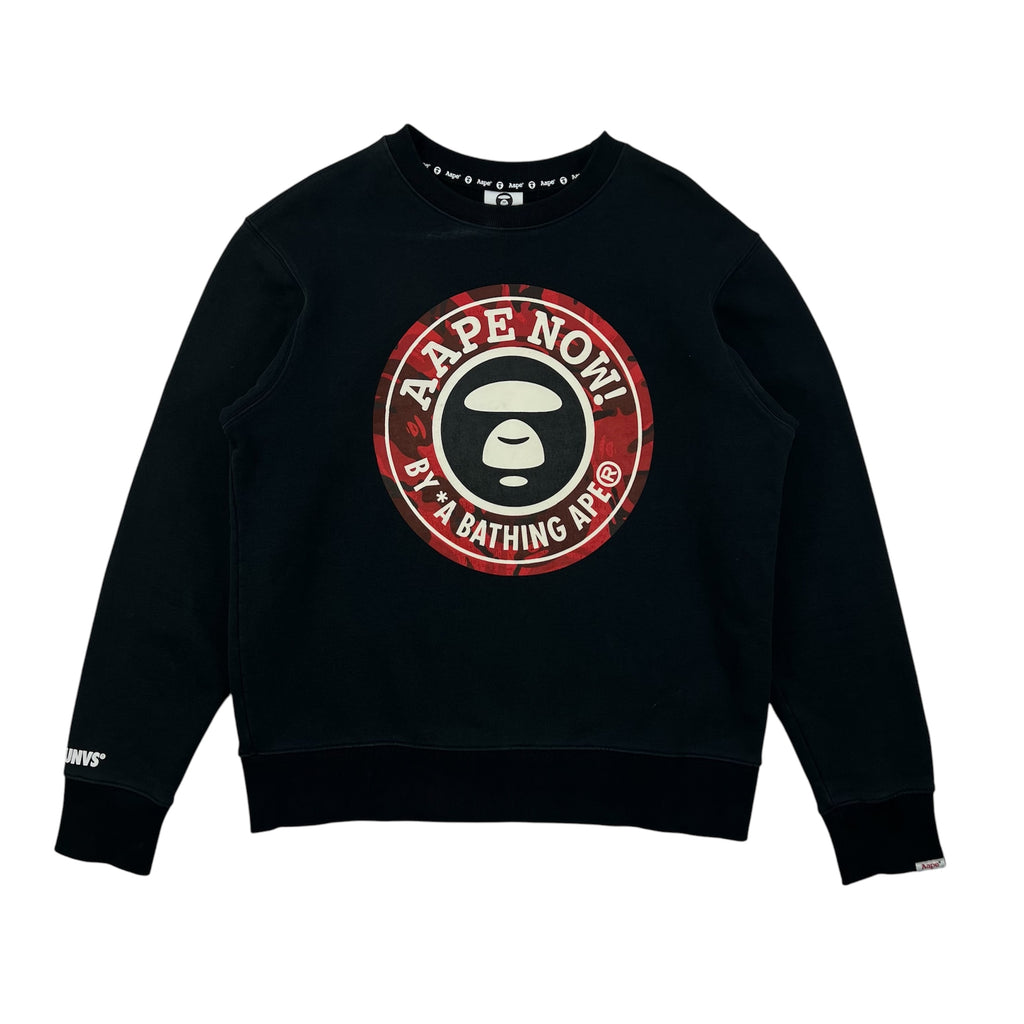 AAPE CREWNECK AAPE NOW SWEATSHIRT