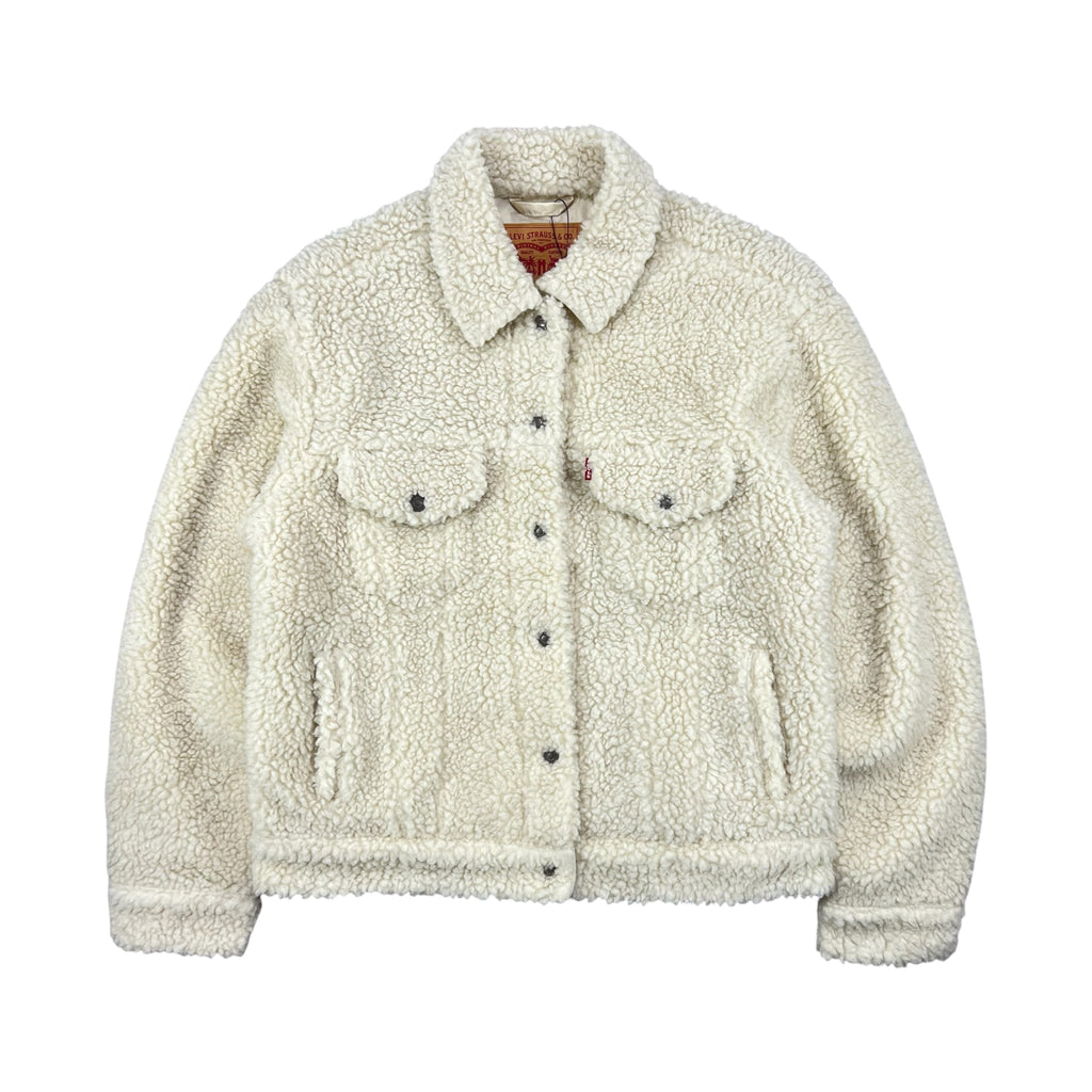 LEVI'S WOMEN'S SHERPA TRUCKER JACKET