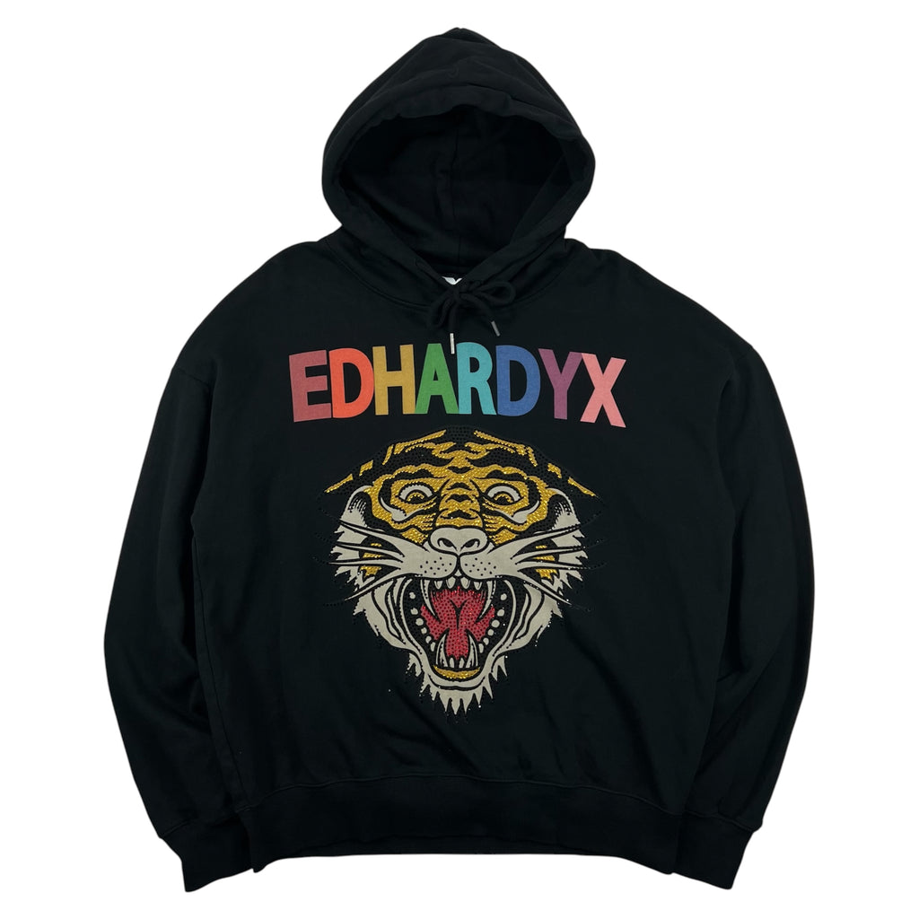 ED HARDY "ED HARDYX" LOGO HOODIE