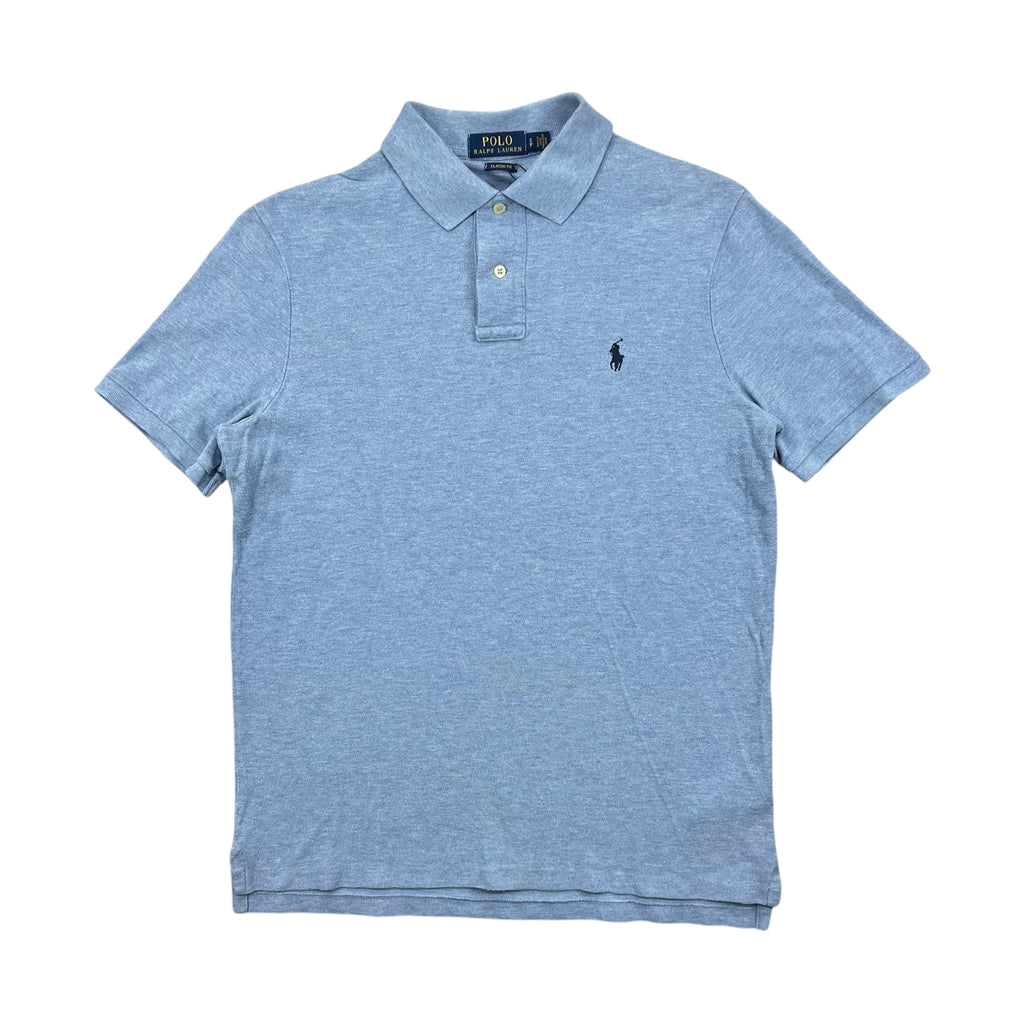 POLO RALPH LAUREN  BLUE HEATHERED P/S