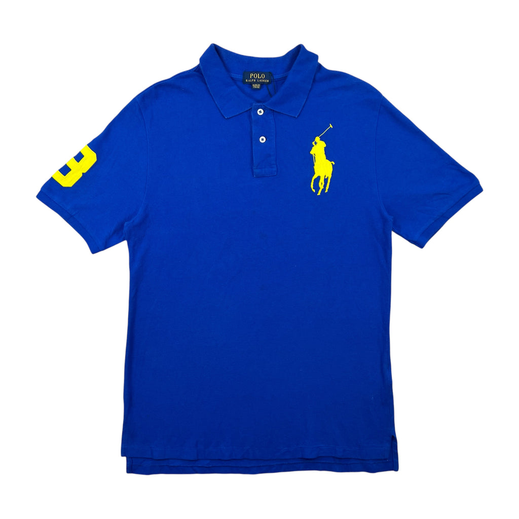 POLO RALPH LAUREN YELLOW EMBROIDERED BIG PONY P/S