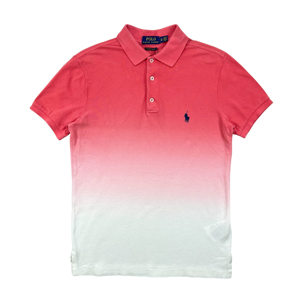 POLO RALPH LAUREN PINK TO WHITE P/S