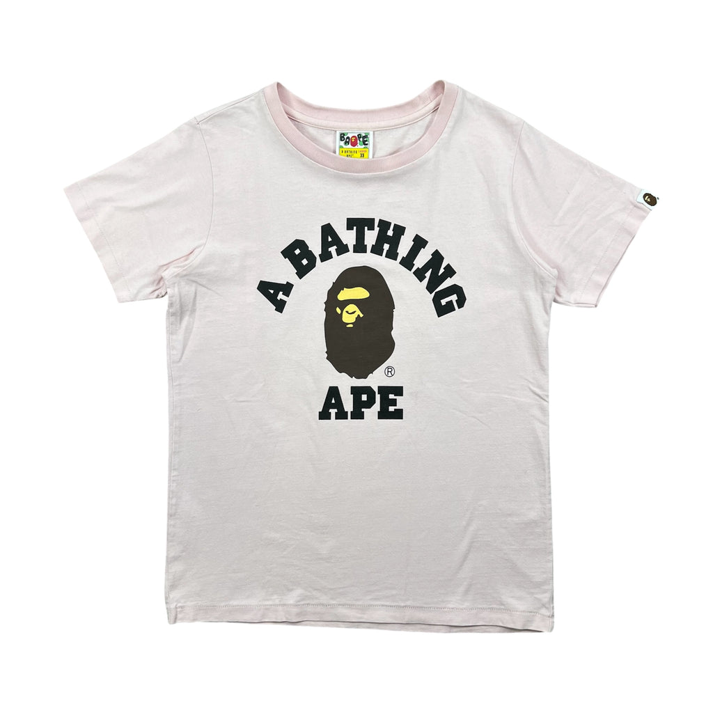 BAPE BICOLOR COLLEGE TEE