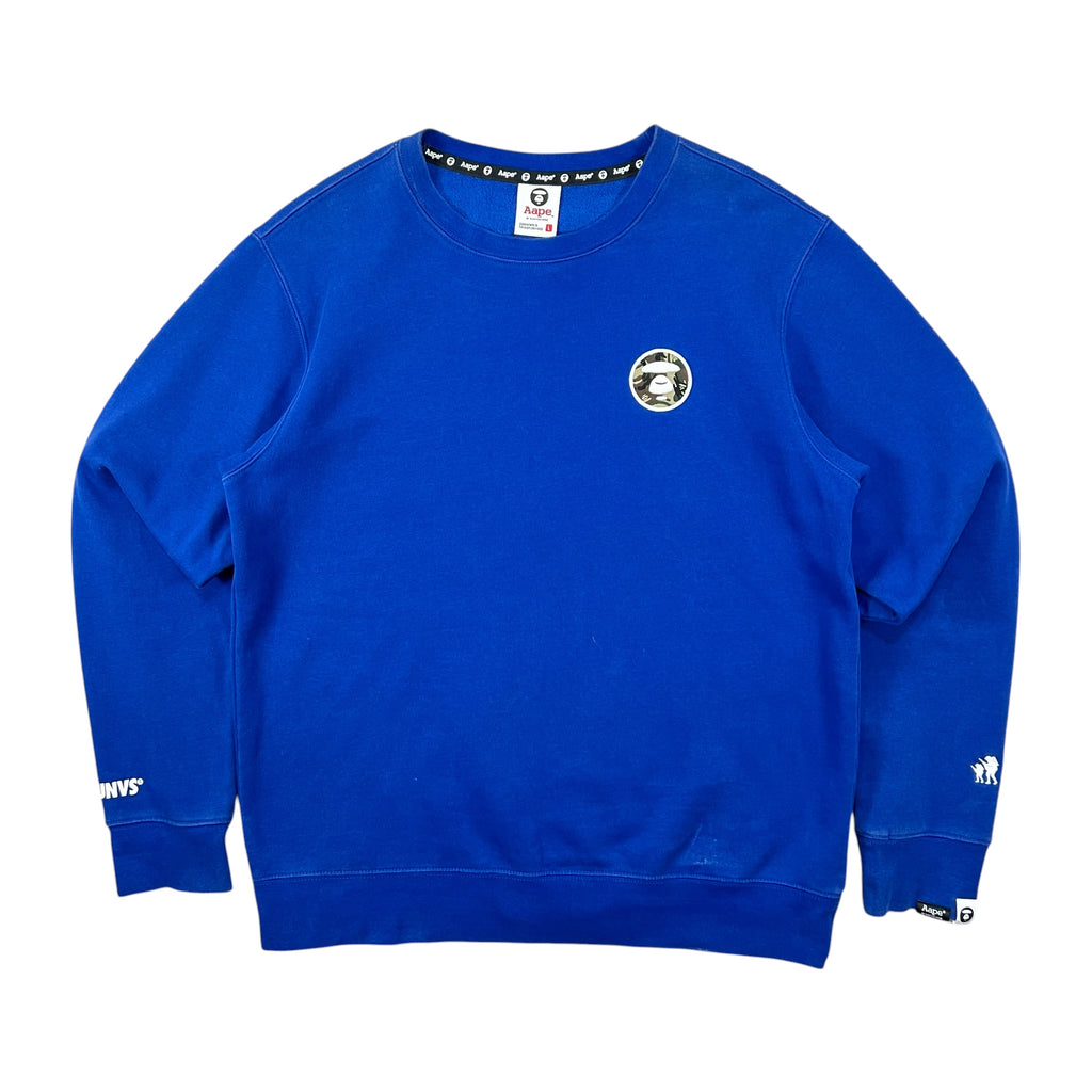 AAPE PATCH LOGO SWEATSHIRT