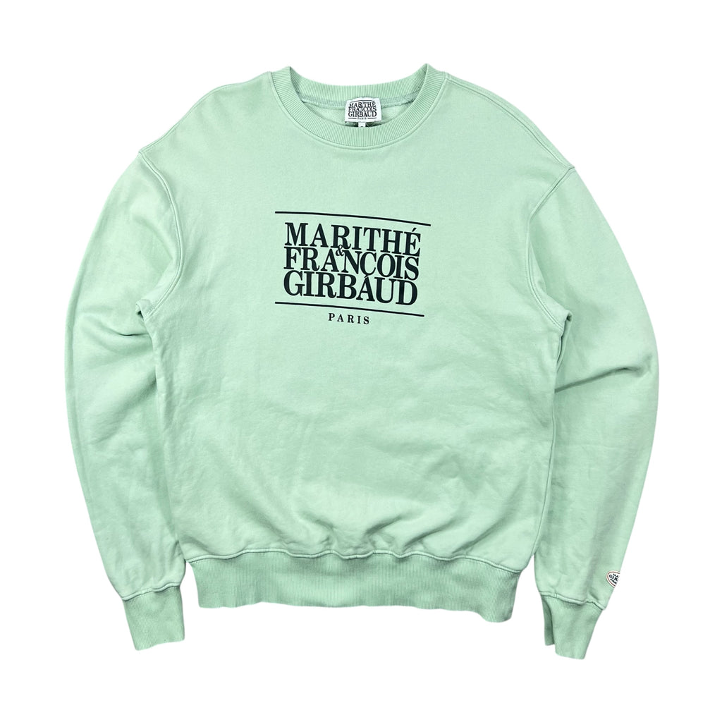 MARITHE FRANCOIS GIRBAUD CLASSIC LOGO SWEATSHIRT