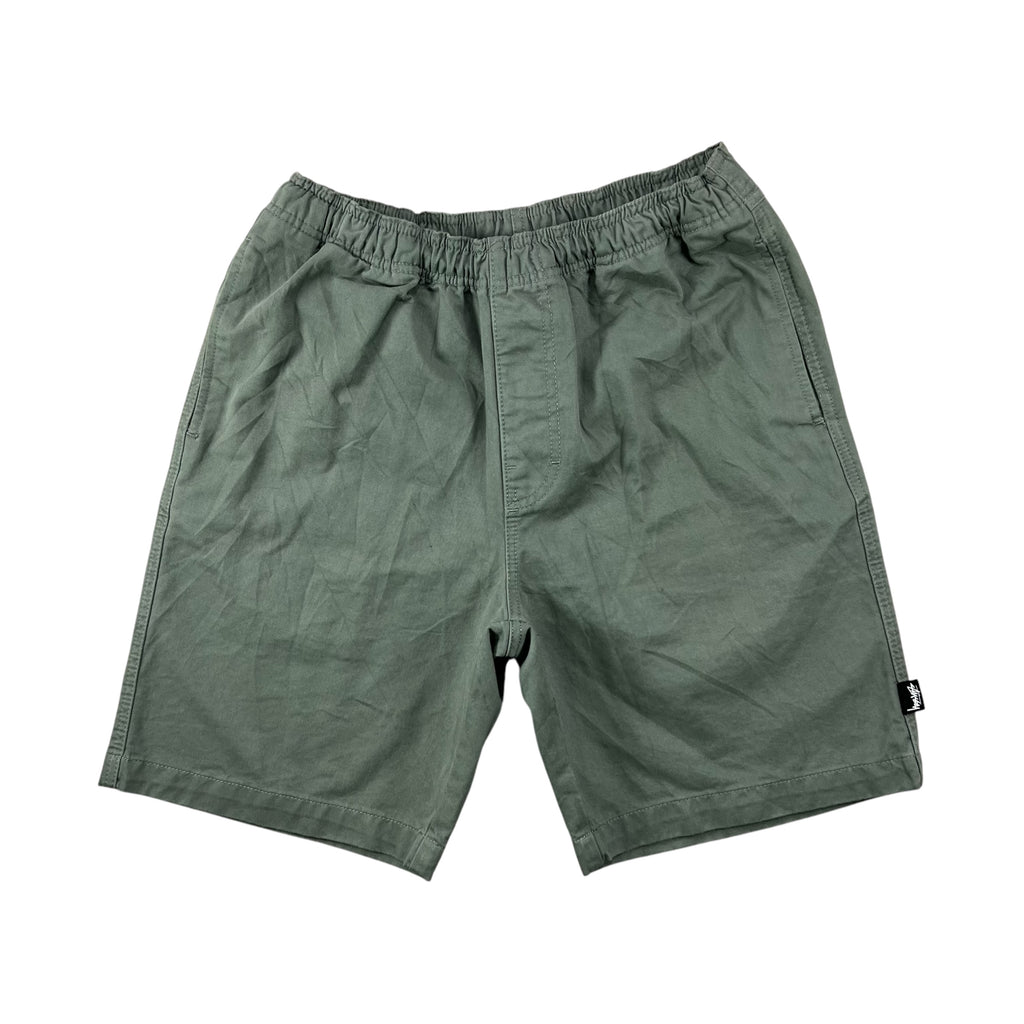 STUSSY BRUSH BEACH SHORTS OLIVE