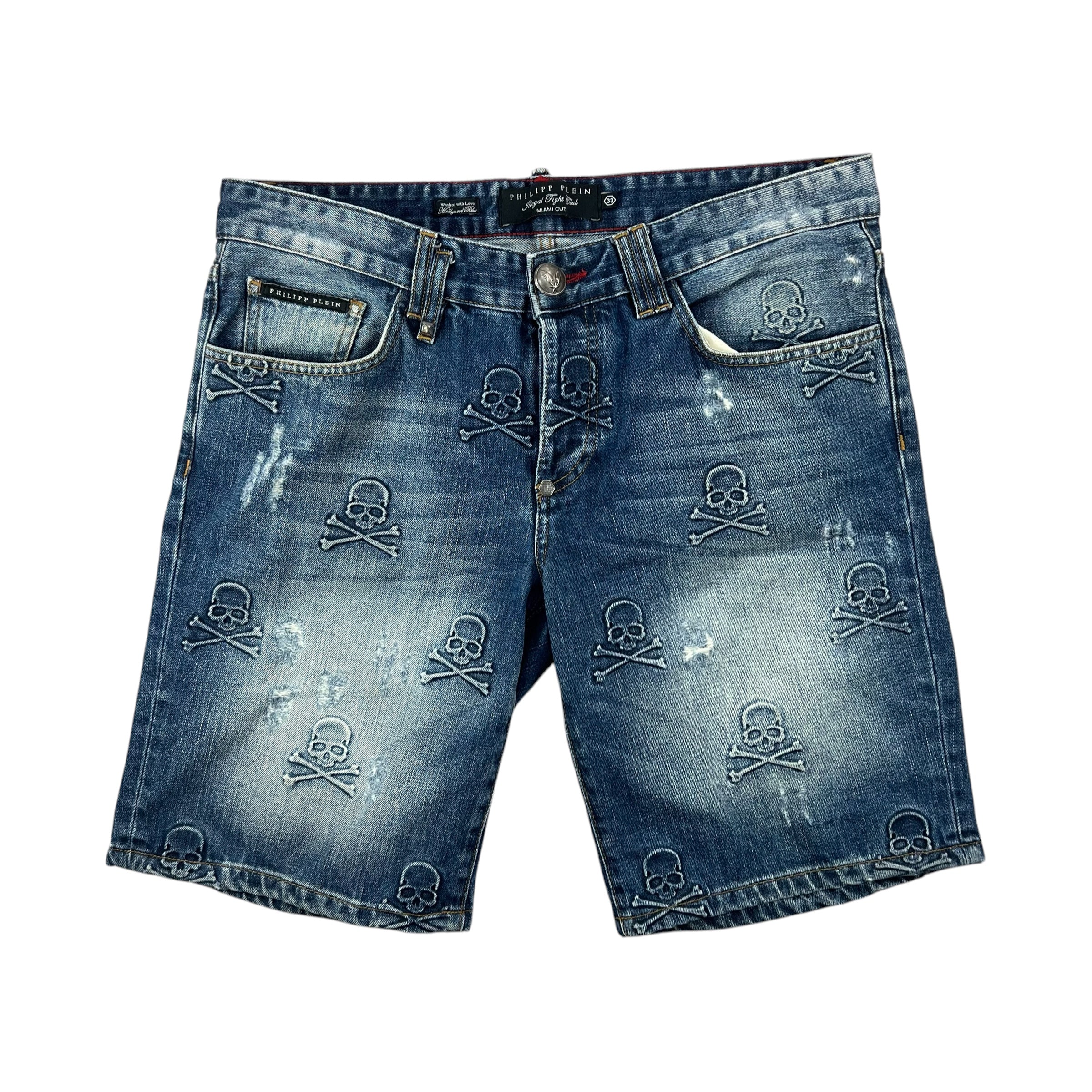 PHILIPP PLEIN "POWER TRIP" SHORT