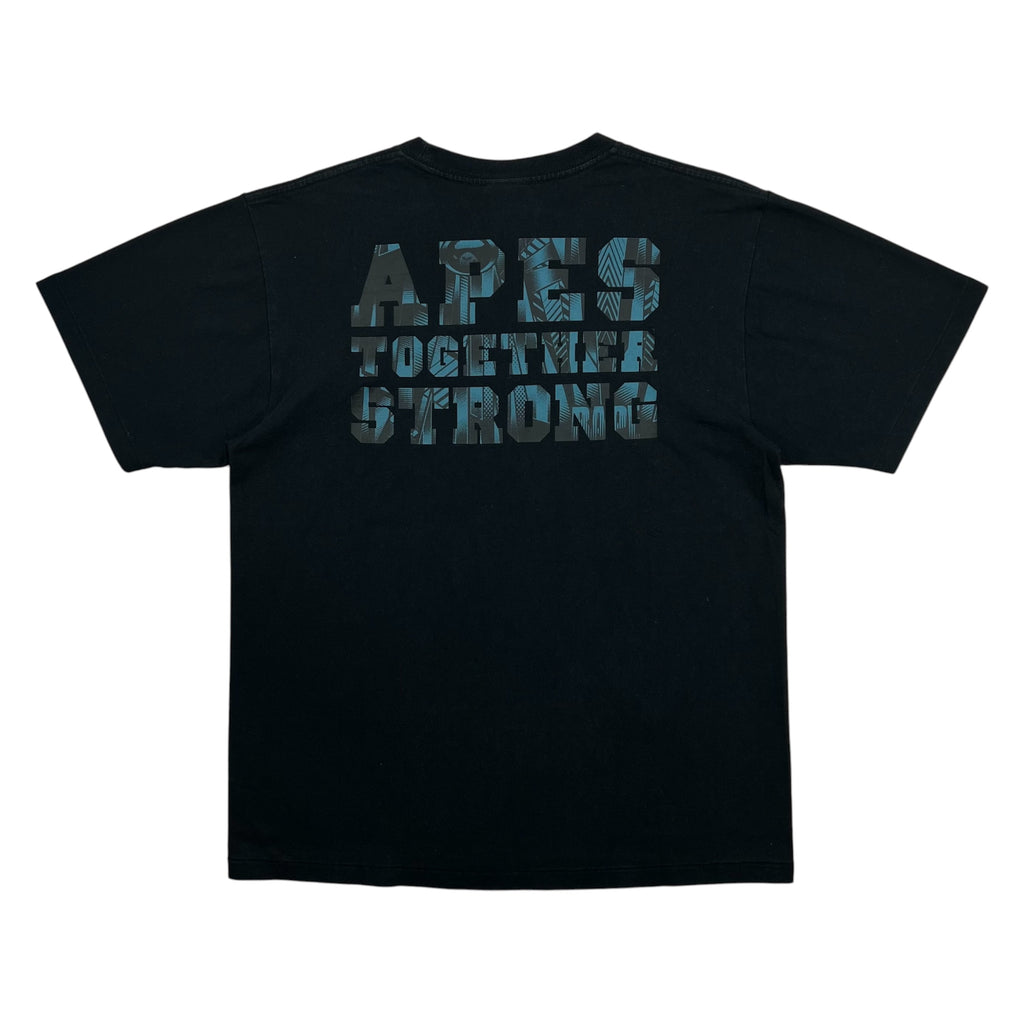 BAPE HONEYCOMB CAMO COLLEGE ATS TEE