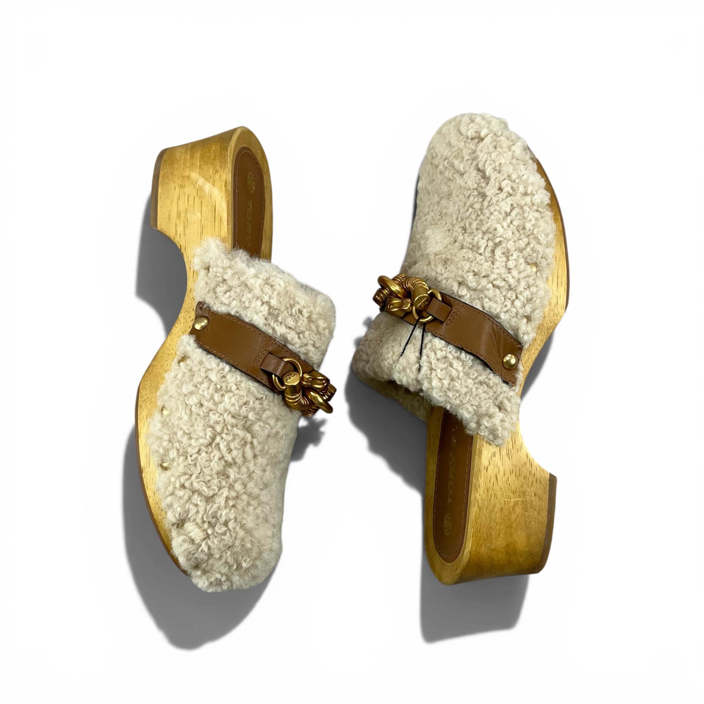 TORY BURCH JESSA SHEARLING CLOG