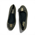 SALVATORE FERRAGAMO VARA SUEDE BALLET FLATS