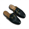 GUCCI PRINCETOWN LEATHER MULES