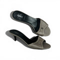 FENDI KITTEN HEEL MULES
