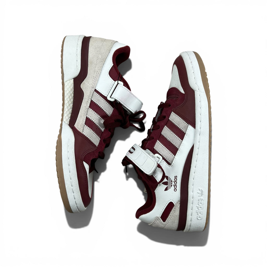 ADIDAS FORUM LOW BURGUNDY