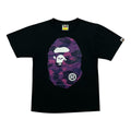 BAPE COLOR CAMO BIG APE HEAD MIRROR TEE