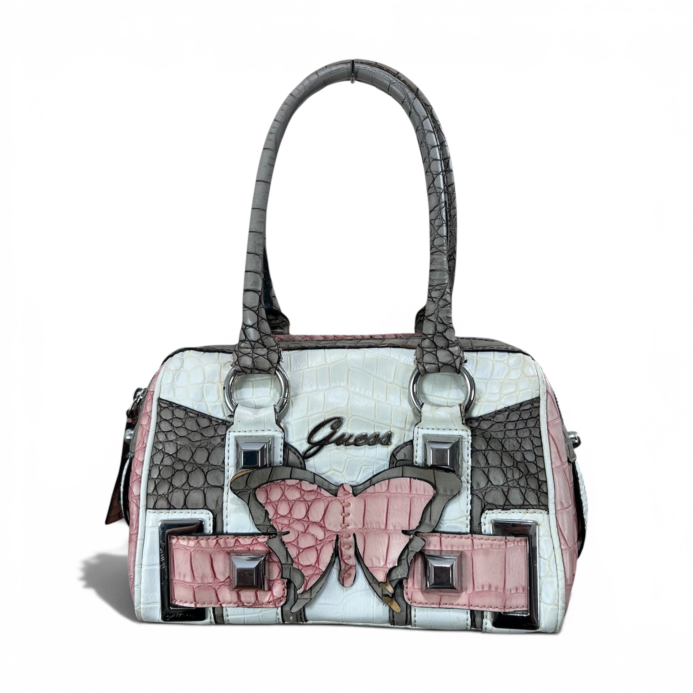 GUESS HANDBAG PATCHWORK