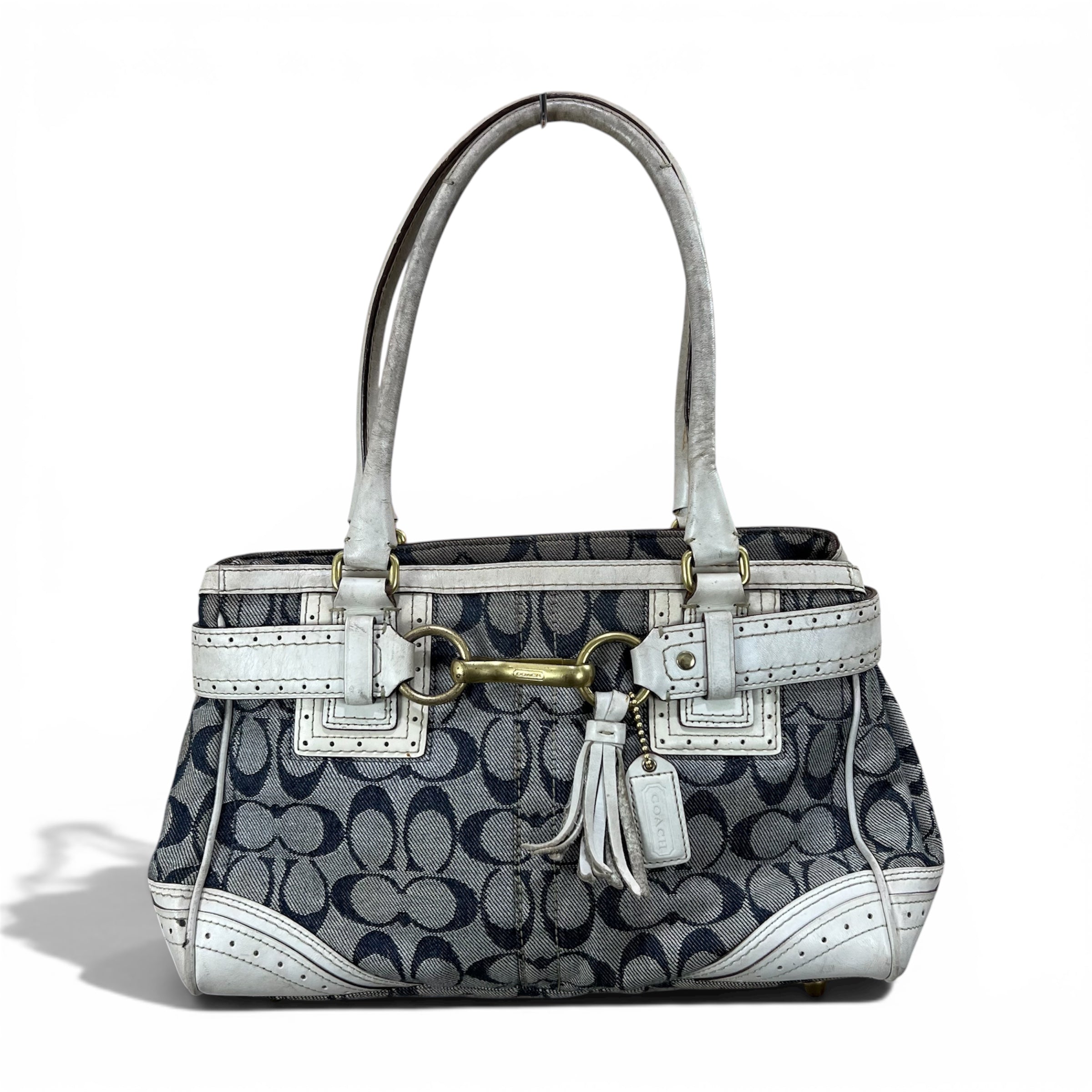 VINTAGE COACH HAMPTOMS SIGNATURE BAG