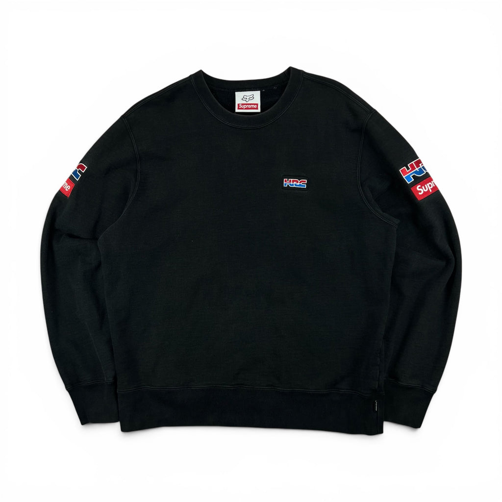 SUPREME X HONDA X FOX RACING CREWNECK SWEATSHIRT