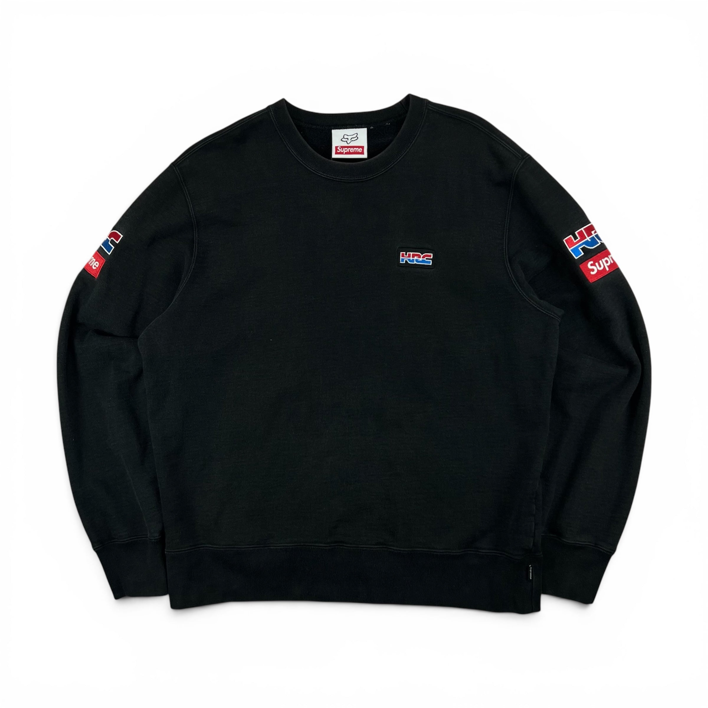 SUPREME X HONDA X FOX RACING CREWNECK SWEATSHIRT