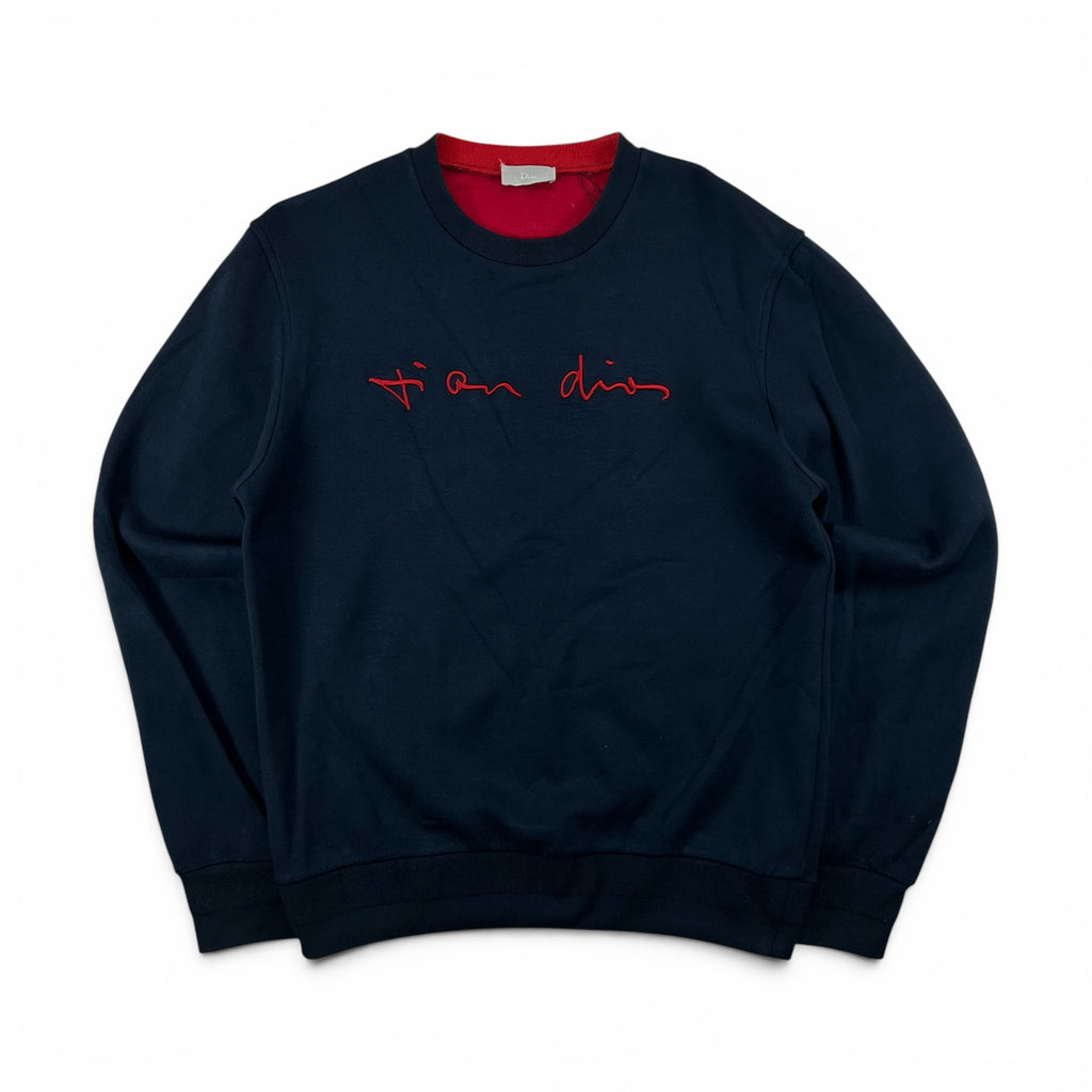 DIOR HOMME NAVY SWEATSHIRT