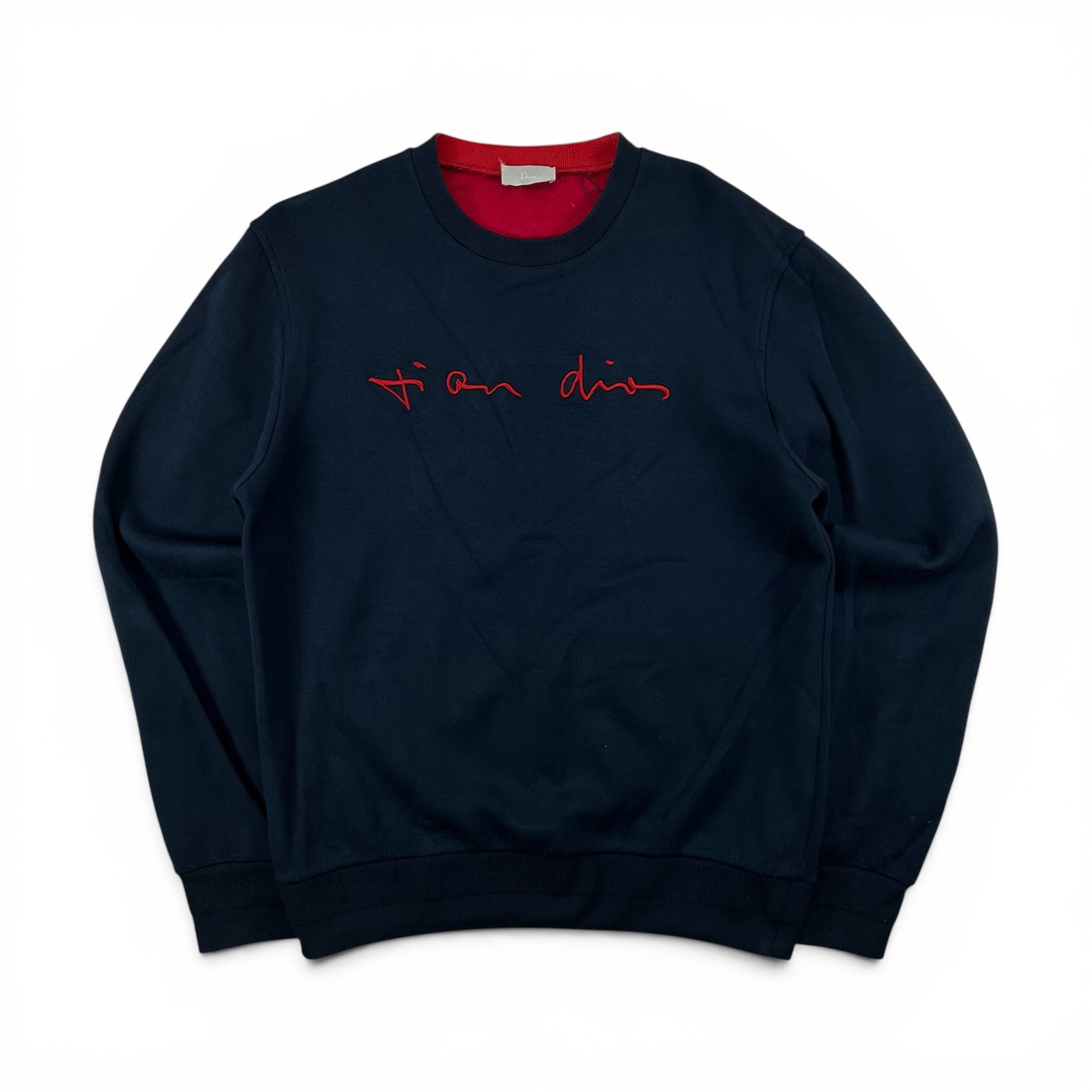 DIOR HOMME NAVY SWEATSHIRT