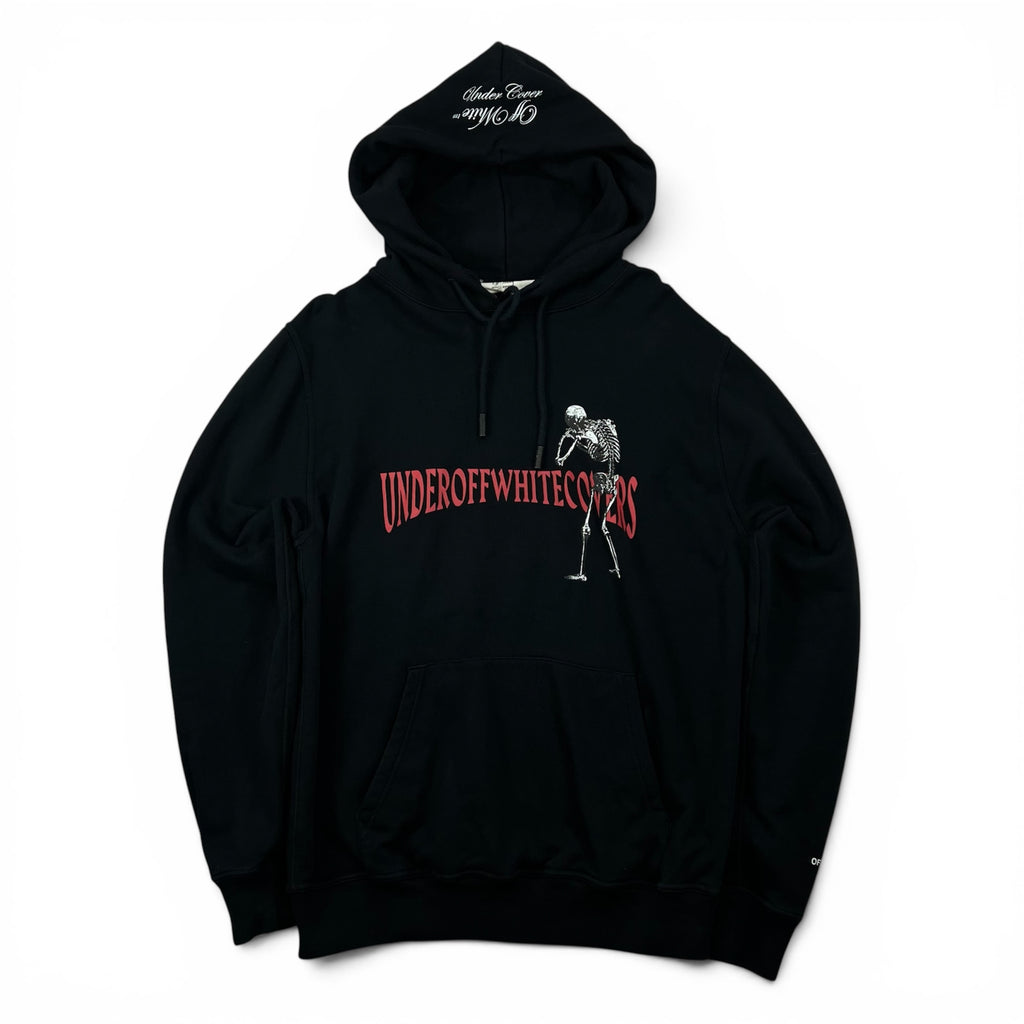 OFF-WHITE X UNDERCOVER SKELETON RVRS HOODIE (REVERSIBLE)