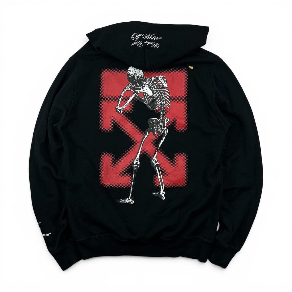 OFF-WHITE X UNDERCOVER SKELETON RVRS HOODIE (REVERSIBLE)