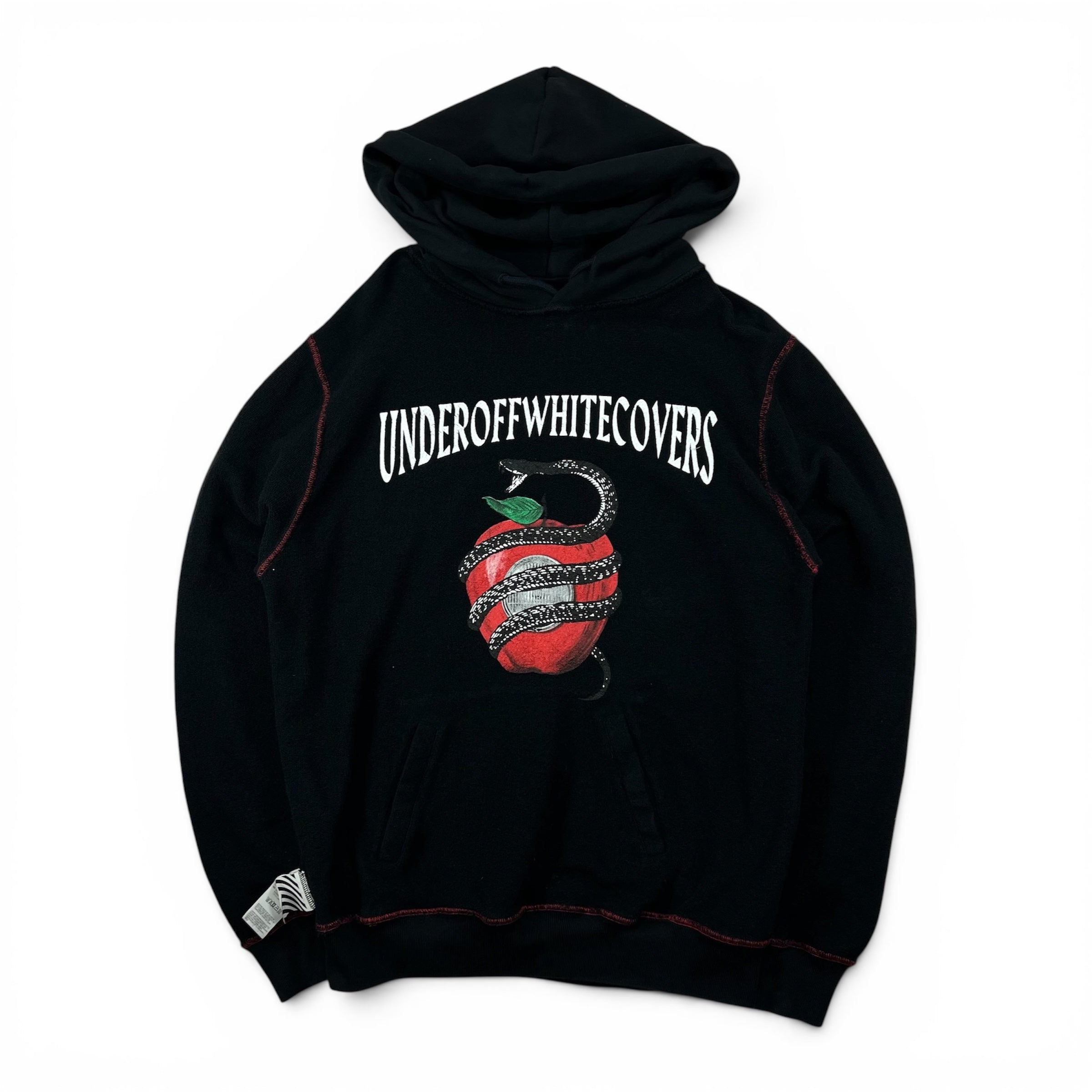 OFF-WHITE X UNDERCOVER SKELETON RVRS HOODIE (REVERSIBLE)