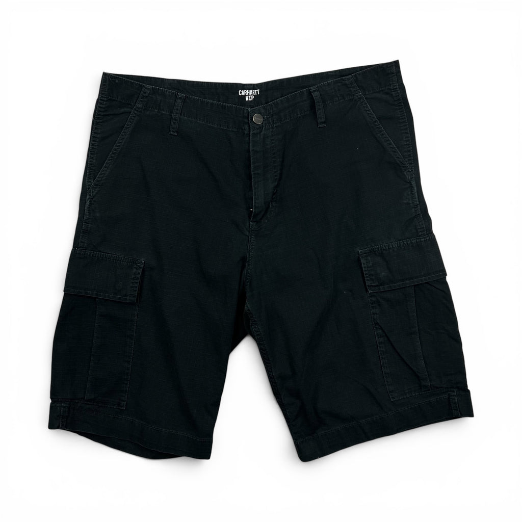 CARHARTT WIP REGULAR BLACK CARGO SHORT