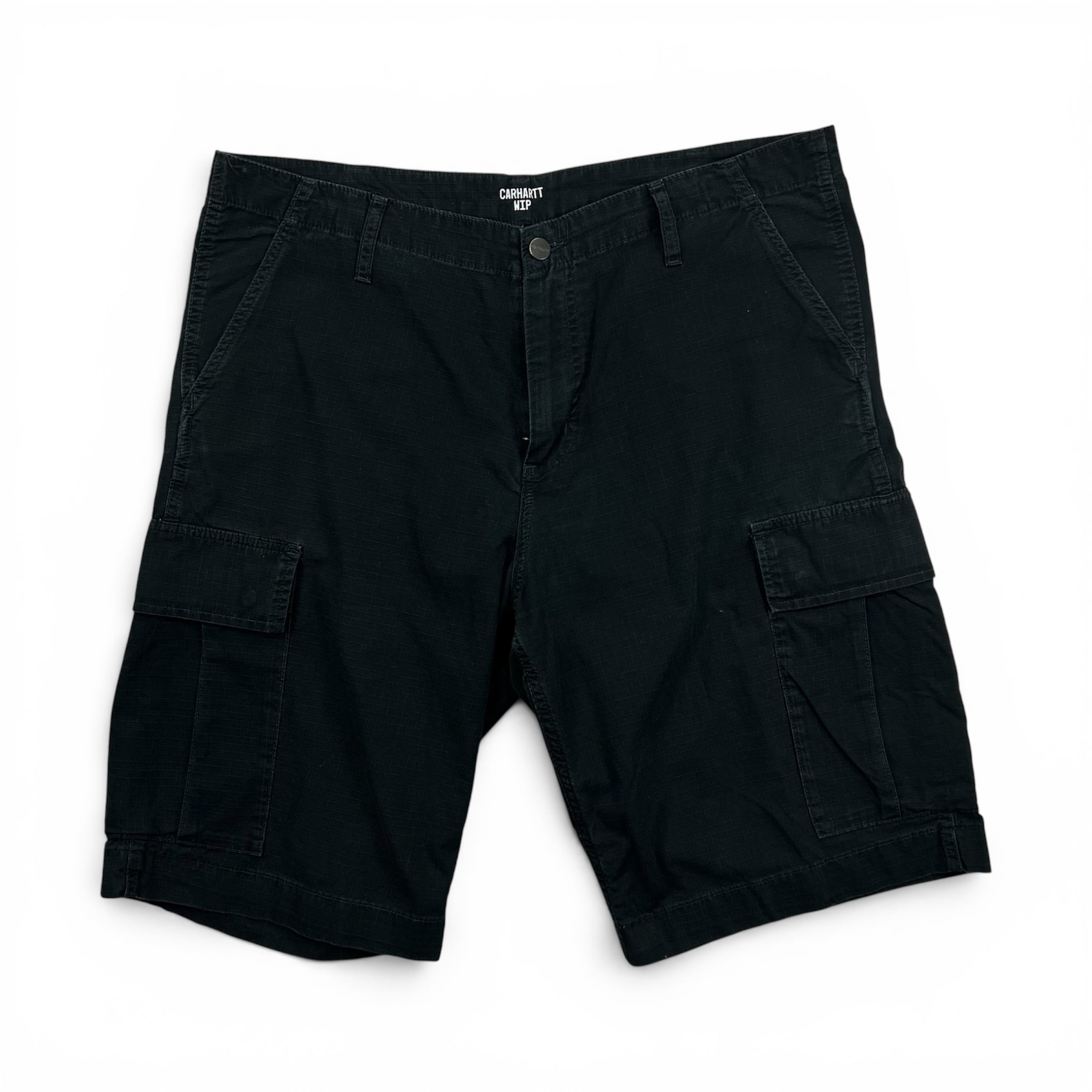 CARHARTT WIP REGULAR BLACK CARGO SHORT