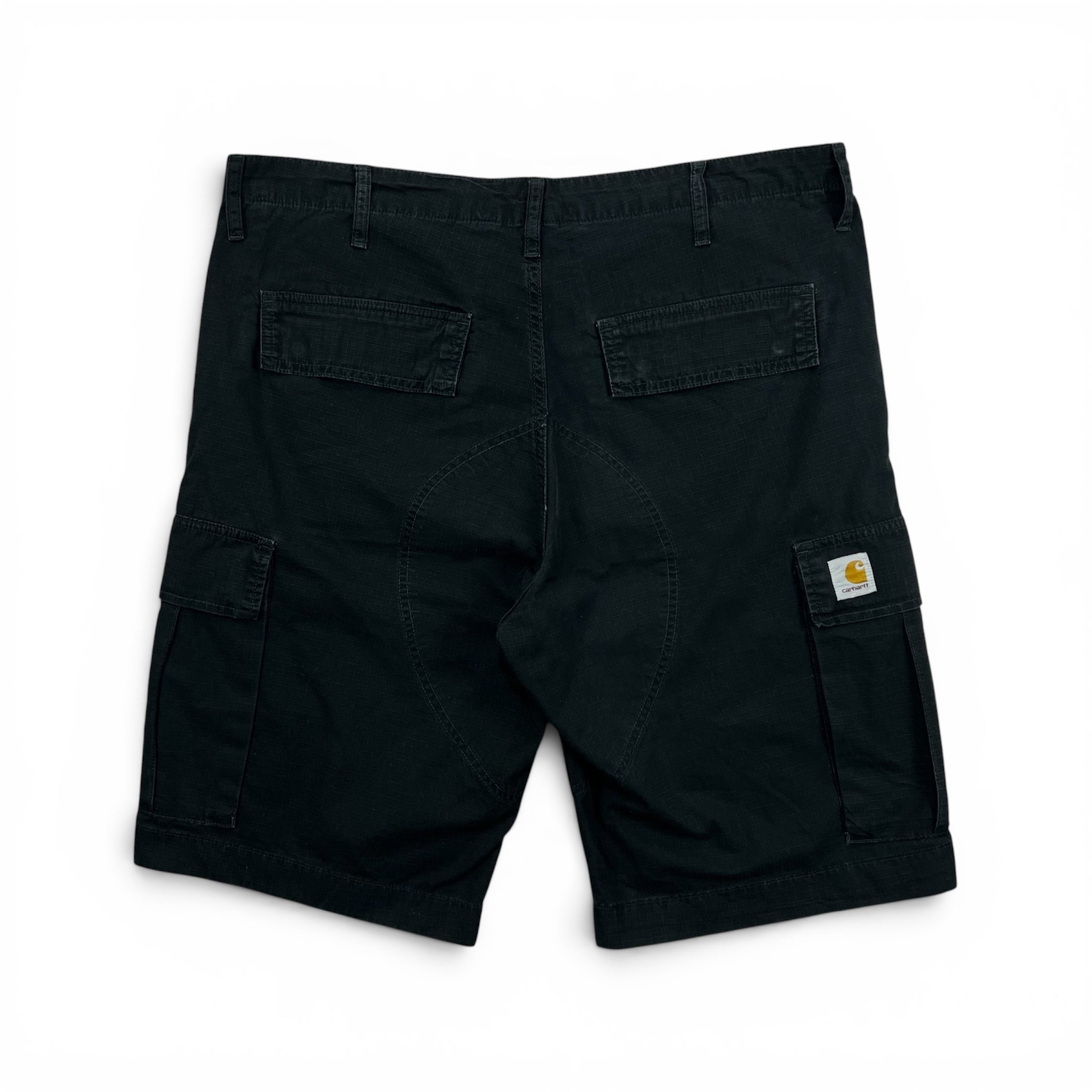 CARHARTT WIP REGULAR BLACK CARGO SHORT