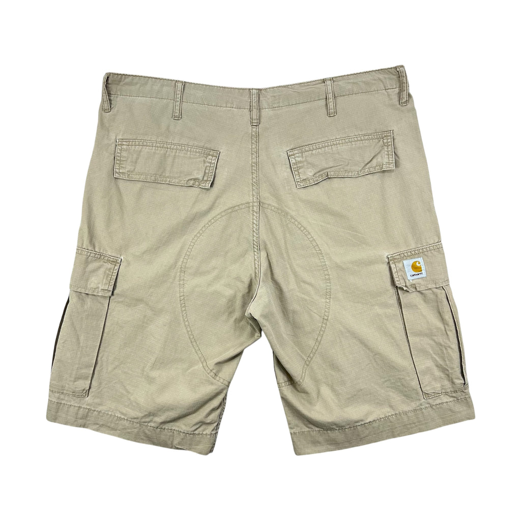 CARHARTT WIP KHAKI CARGO SHORTS