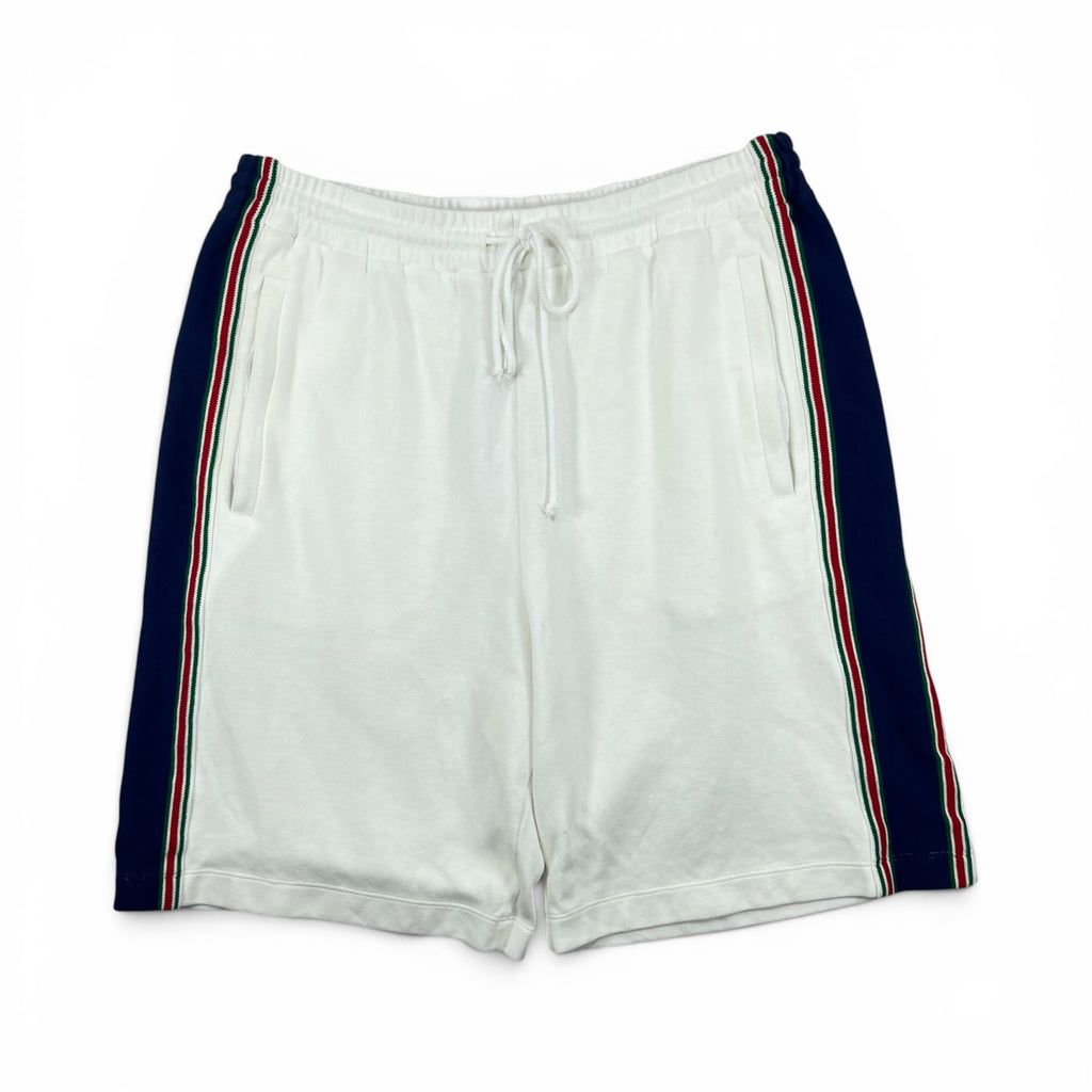 GUCCI WHITE COTTON SHORTS