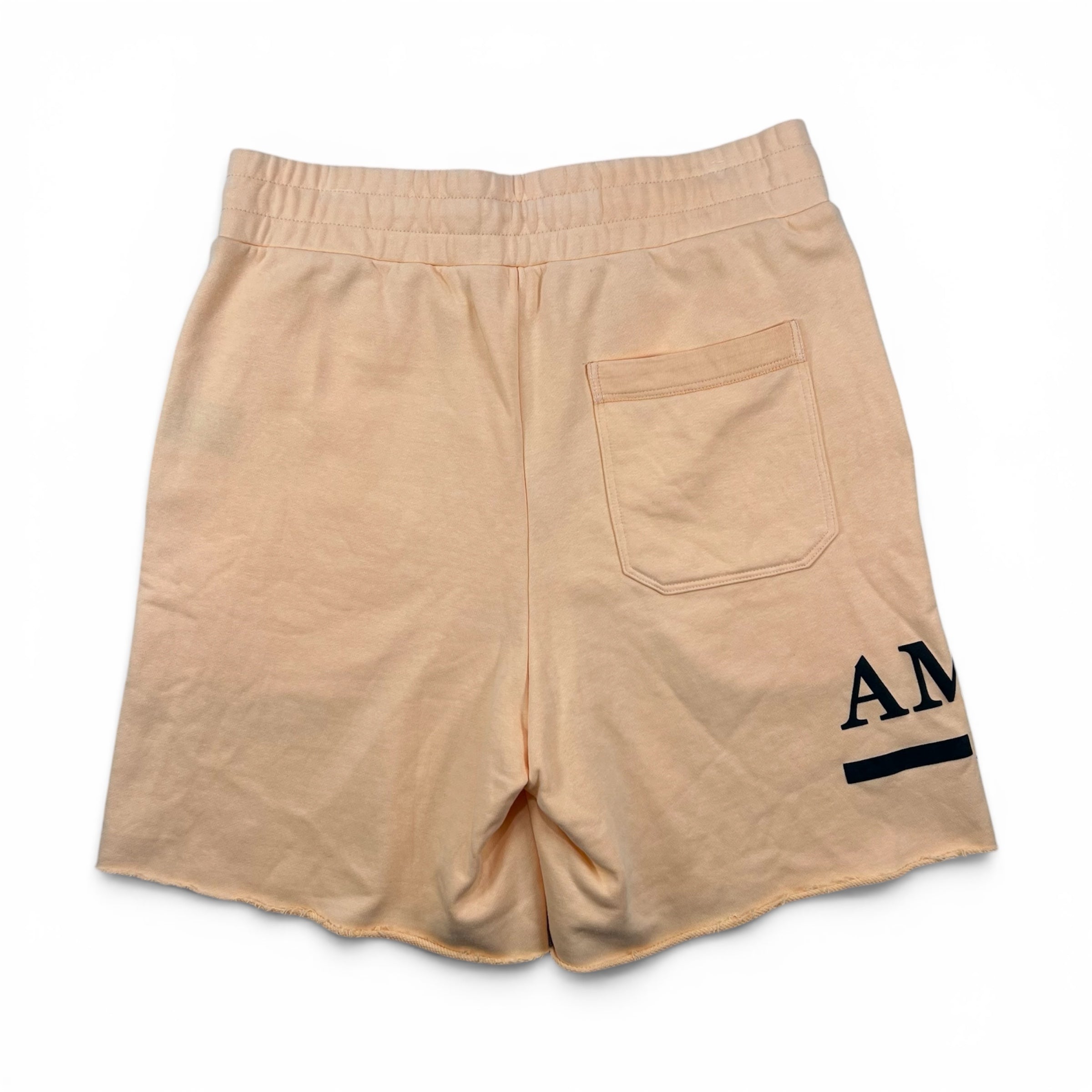 AMIRI M.A. BAR  PEACH SWEATSHORTS