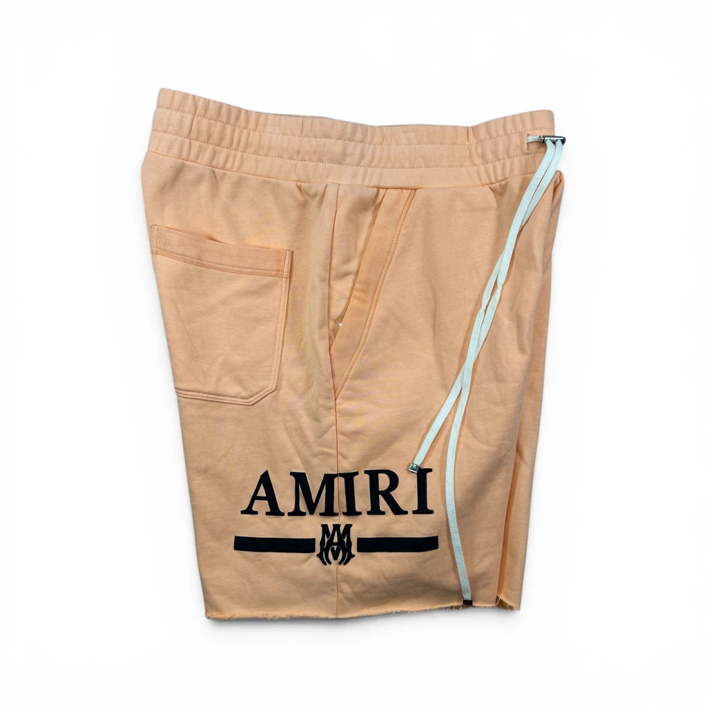 AMIRI M.A. BAR  PEACH SWEATSHORTS