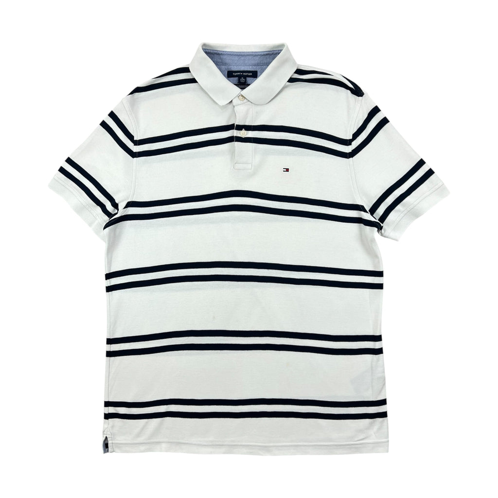 TOMMY HILFIGER HORIZONTAL NAVY STRIPES P/S