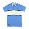 AAPE P/S "AAPE NOW" BLUE & WHITE COLORBLOCK