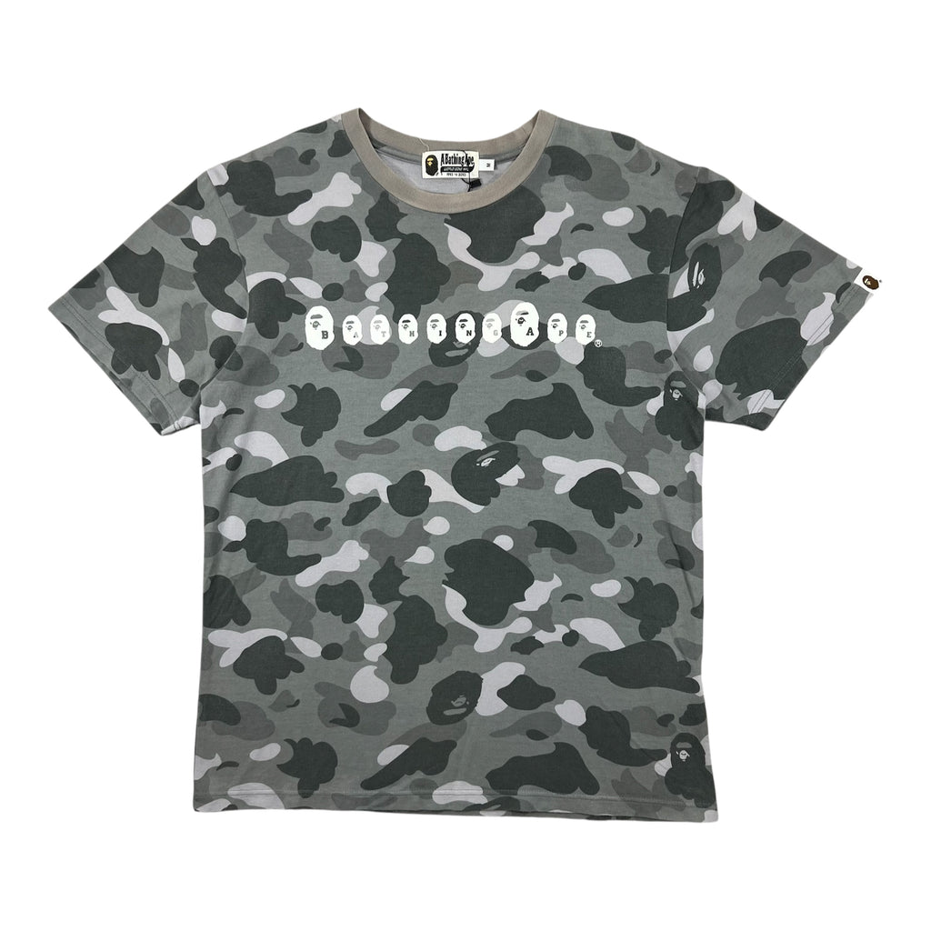 BAPE COLOR CAMO APE HEAD TEE