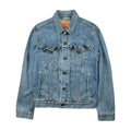 LEVI'S THE TRUCKER JACKET IN A CLASSIC MEDIUM-BLUE WASH