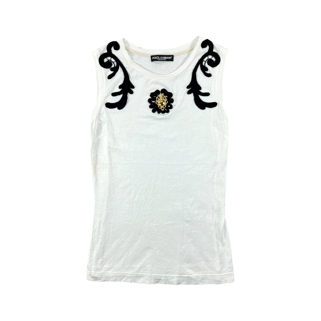 DOLCE & GABBANA SLEEVELESS TANK TOP