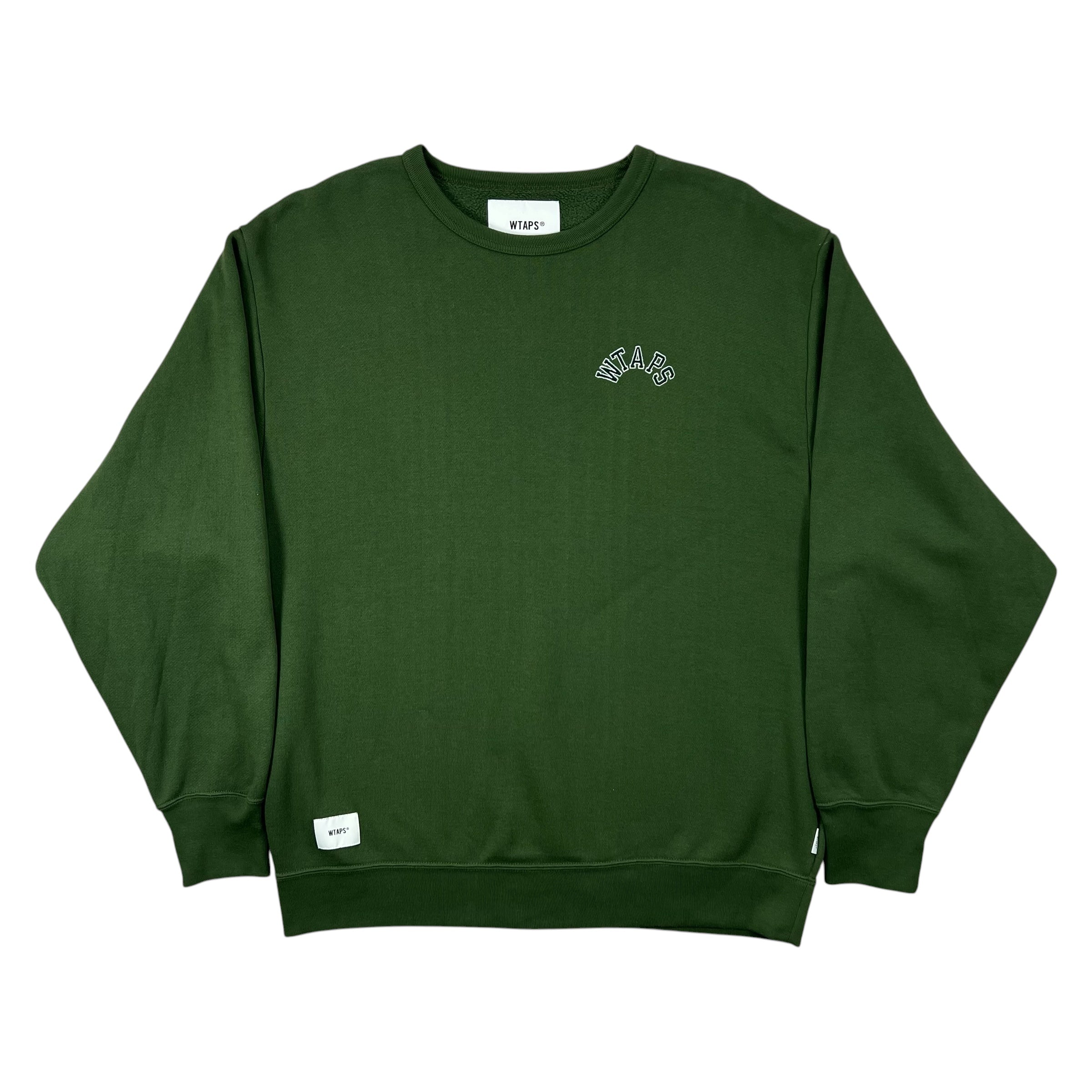 WTAPS LOGO EMBROIDERY PULLOVER SWEATSHIRT