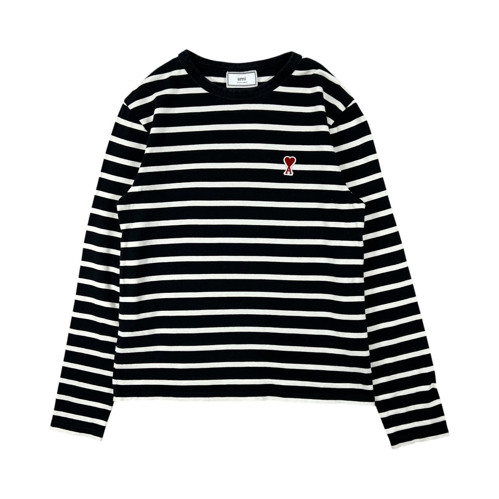 AMI  ALEXANDRE MATTIUSSI LONG-SLEEVED "AMI DE COEUR"