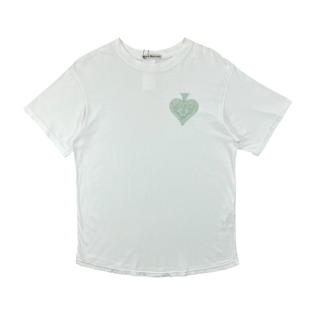 MARDI MERCREDI SATIN SPADE TEE